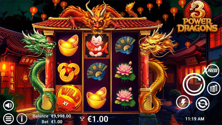 3 Power Dragons (AvatarUX) Slot Review & Demo