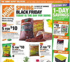 Home depot has spring lawn and garden sale. Home Depot Spring Black Friday Hot Deals On Mulch Garden Soil More The Coupon Project