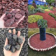 Red Lava Pumice Stone Landscaping