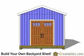 12x12 shed plans gable shed storage