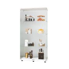 Shelf Glass Display Storage Cabinet