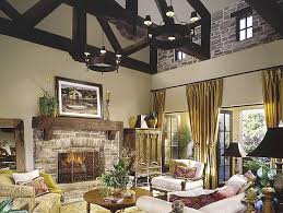 10 Rustic Living Room Ideas That Use Stone