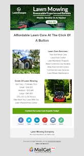We area fully licensed and insured and have… 20. Best Gardening Email Marketing Services Lawn Caretakers Formget