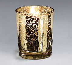 Gold Scented Mercury Glass Votive At Rs