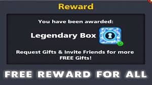 8 ball pool reward link u can get from our youtube channel. 8 Ball Pool Legendary Box Reward Link
