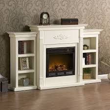 free standing electric fireplace mantle