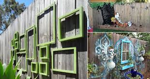 21 Stunning Diy Garden Fence Art Ideas