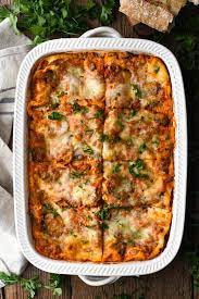 The Best Vegetable Lasagna Recipe gambar png