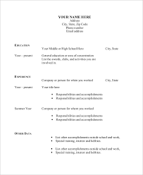 Consider this template if you work in a formal industry or want to bring attention to the impressive companies on your resume. Free Blank Cv Template Download Archives Best Inspirational Template Ideas