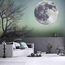 Funlife 30cm In Extra Large Size Luminous Clair De Lune Moon