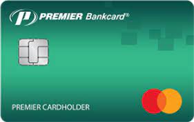 premier bank card green credit card