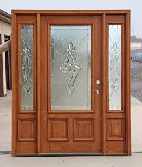 Exterior Door And Sidelights Entry