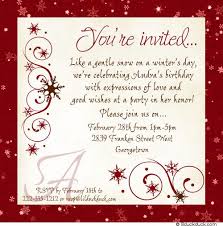 Womans Birthday Lunch Invitation Winter Party Chic Parties