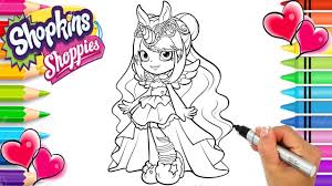 Shoppies is a shopkins doll line that was originally released in october 2015. Shopkins Shoppies Wild Style Mystabella Coloring Page Shoppies Coloring Book Printable Shopkins Youtube