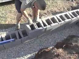 to build your own retaining wall