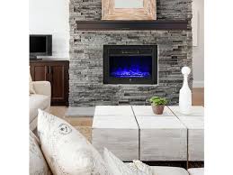 Costway 28 5 Electric Fireplace With
