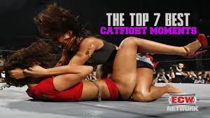 7 TOP Best Catfight's Ever!! | ECW Catfight Moment's - YouTube
