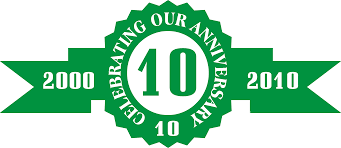 10 year anniversary banner clip art