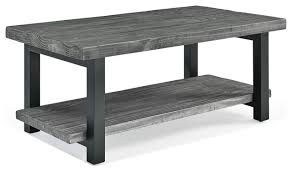 Rustic Coffee Table Metal Frame With