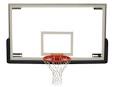 Basketball backboard glass