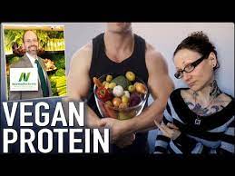 protein on a plant based vegan t