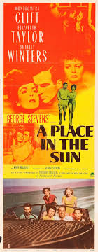 Movie trailer on an american tragedy. A Place In The Sun Paramount 1951 Insert 14 Movie Posters Shelley Winters Old Movie Posters