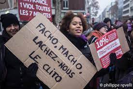 France / Lille / Manifestation contre les violences faites aux femmes