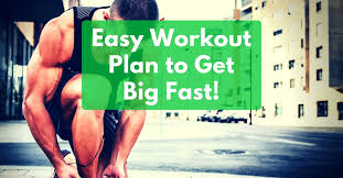 give you an easy workout plan to get