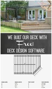 We Built A Deck Free Online Deck Designer Software Diy