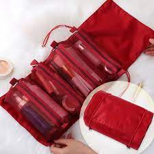 roll up makeup bag toiletry kit