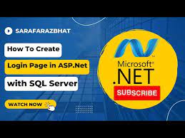 in asp net with sql database