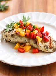 grilled tilapia with mango salsa the