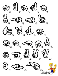 Free Printable Sign Language Alphabet Printable Sign