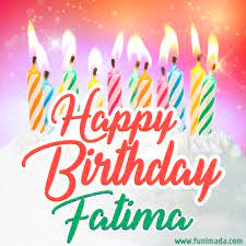 happy birthday fatima gifs