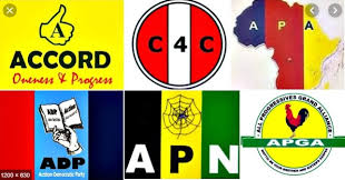 list of 91 political parties in nigeria