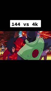 4k will shine when it come to pc gaming. 144p Vs 4k Uali 06 Anime Madara Naruto Fypã‚·