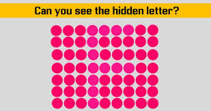 Can You Find The Hidden Letters Amongst The Dots Surveee