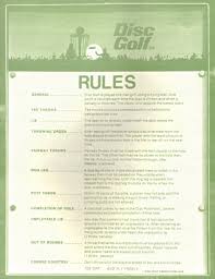 Disc Golf Rules History Professional Disc Golf Association