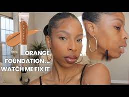 correct orange foundation fenty 390