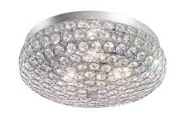 Ceiling light fixtures are relatively new within the scheme of house lighting. Polished Chrome Crystal Glass 3 Light Flush Mount Ceiling Lamp