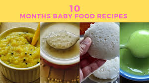 7 day baby food recipes for 10 months