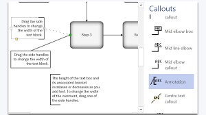 Annotations In Visio 2013