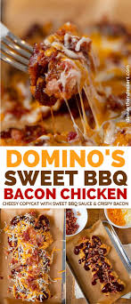 dominos sweet bbq bacon en