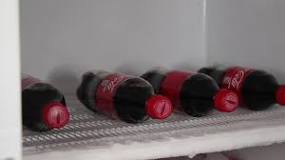 Can you put a bottle of Coke in the freezer?