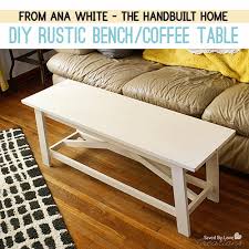 Diy Rustic Coffee Table From The