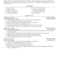Warehouse Resume Warehouse Resume Sample Warehouse Manager Resume