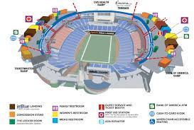 seating charts maps gillette stadium
