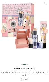 benefit illuminating makeup gift set