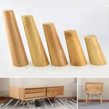 1pcs wood furniture legs slanting