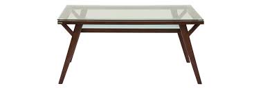 Dining Table With Glass Top Broadway